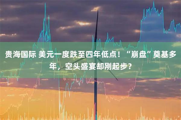 贵海国际 美元一度跌至四年低点！“崩盘”奠基多年，空头盛宴却刚起步？